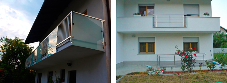 Pasarstvo ključavničarstvo ograje inox stainless steel rostfrei